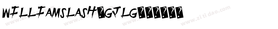 WilliamSlash-Gjlg字体转换