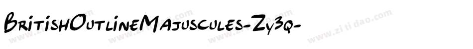 BritishOutlineMajuscules-Zy3q字体转换 BritishOutlineMajuscules-Zy3q字体转换