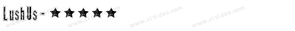 LushUs字体转换