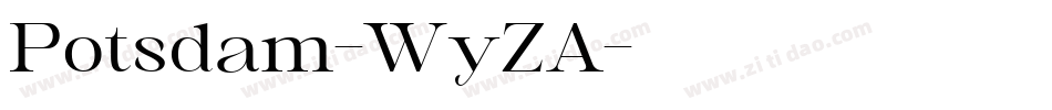 Potsdam-WyZA字体转换