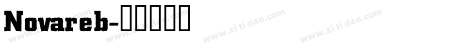 Novareb字体转换