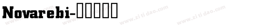 Novarebi字体转换
