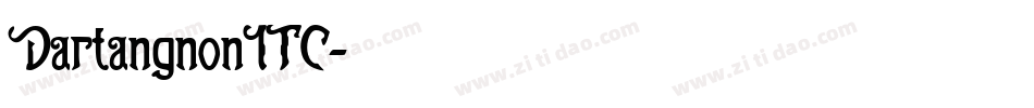 DartangnonITC字体转换