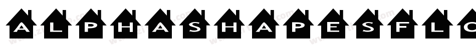 AlphashapesFlowers-5jRL字体转换