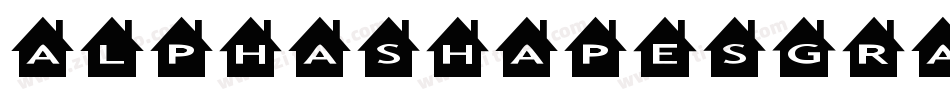 AlphashapesGravestones-RvEe字体转换