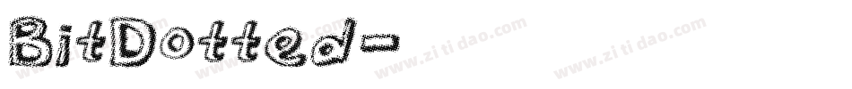 BitDotted字体转换