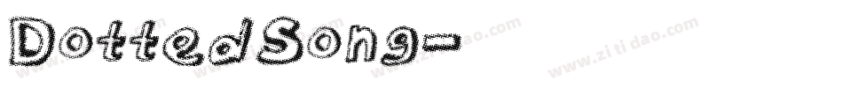 DottedSong字体转换