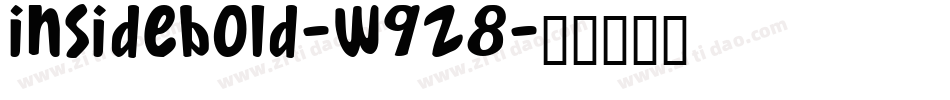 InsideBold-w9Z8字体转换