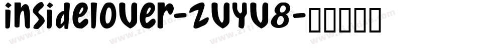 InsideLover-ZVyV8字体转换