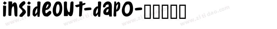 InsideOut-DAp0字体转换