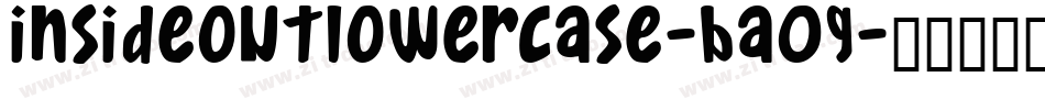 InsideOutLowercase-BA0G字体转换