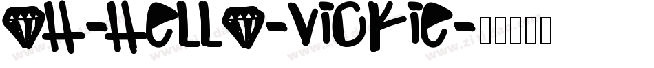 Oh-Hello-Vickie字体转换