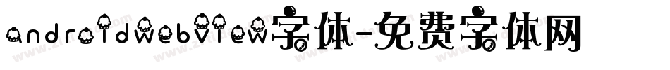 androidwebview字体字体转换