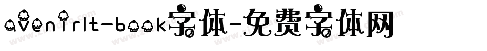 avenirlt-book字体字体转换