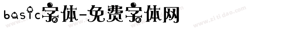 basic字体字体转换