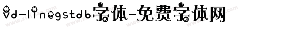 vd-linegstdb字体字体转换