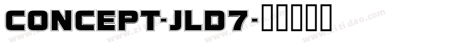 Concept-JLd7字体转换