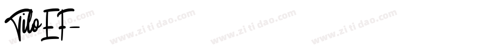 TiloEF字体转换