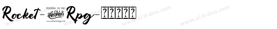 Rocket-6Rpg字体转换