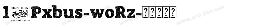 13Pxbus-woRz字体转换 13Pxbus-woRz字体转换