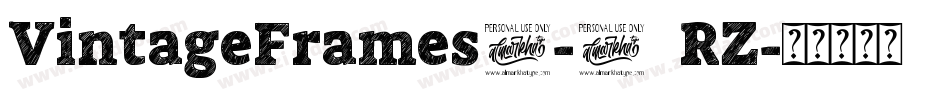 VintageFrames3-32RZ字体转换
