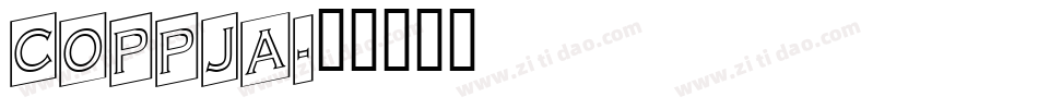 COPPJA字体转换