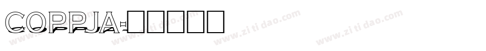 COPPJA字体转换