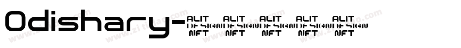 Odishary字体转换