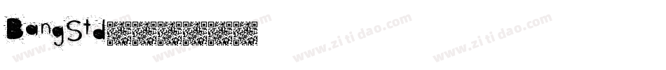 BangStd字体转换