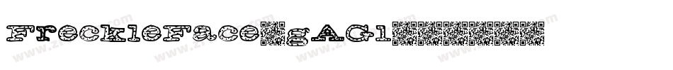 FreckleFace-gAG1字体转换