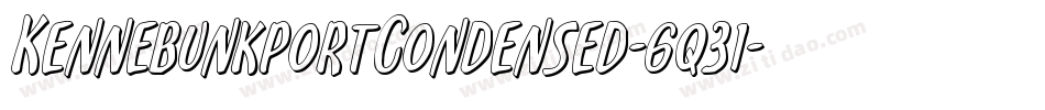KennebunkportCondensed-6q31字体转换 KennebunkportCondensed-6q31字体转换