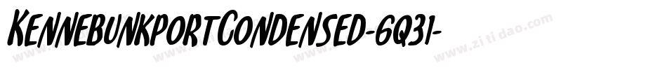 KennebunkportCondensed-6q31字体转换 KennebunkportCondensed-6q31字体转换