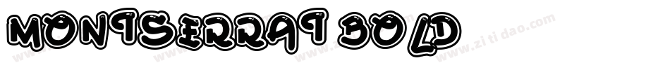 MONTSERRAT-BOLD字体转换