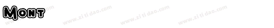 Mont字体转换