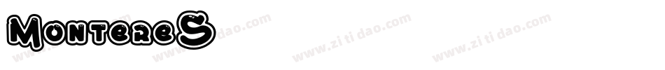 MontereS字体转换