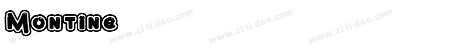 Montine字体转换