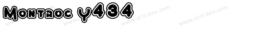 Montroc-Y434字体转换