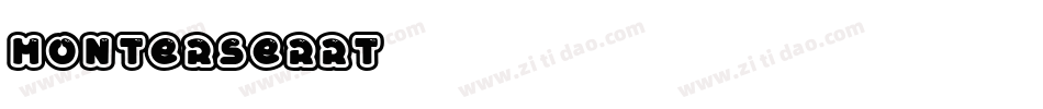 monterserrt字体转换