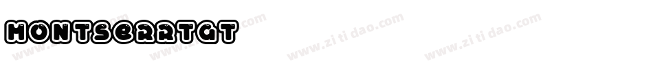 montserrtat字体转换