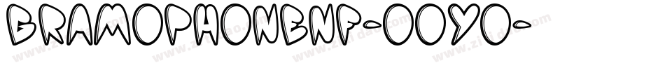 Gramophonenf-OOYo字体转换
