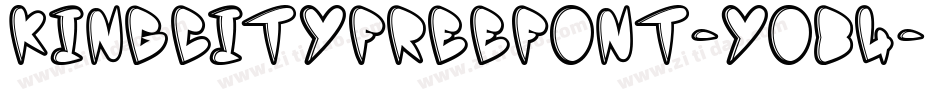 Kingcityfreefont-Yo84字体转换