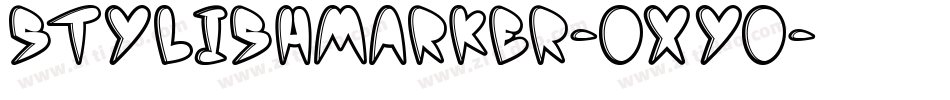 StylishMarker-OXYo字体转换