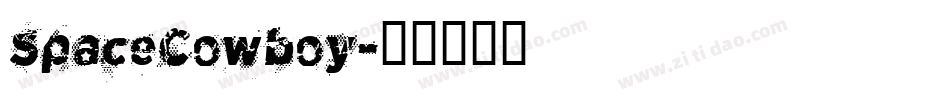 SpaceCowboy字体转换