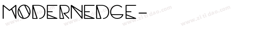 ModernEdge字体转换