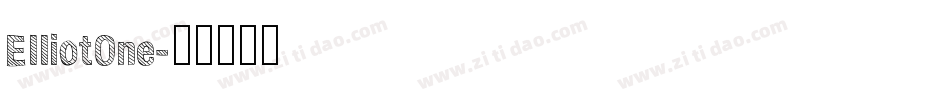 ElliotOne字体转换