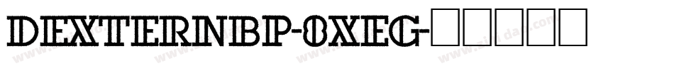 DexterNbp-8xEg字体转换