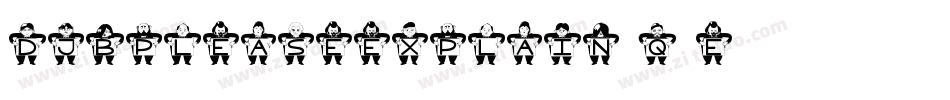 DjbPleaseExplain-q9E6字体转换