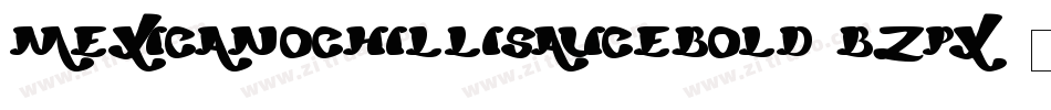 MexicanoChilliSauceBold-BZpx字体转换