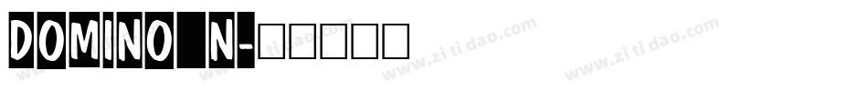 Domino_n字体转换