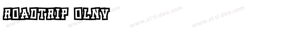 RoadTrip-0Lnv字体转换